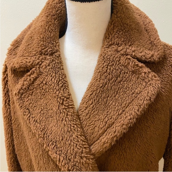 Max mara weekend teddy bear coat wool camel brown jacket - Picture 8 of 11